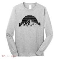 Mountain Bike MTB Bicycle Cycling Downhill Biking Gift Long Sleeve Shirt thumb 0