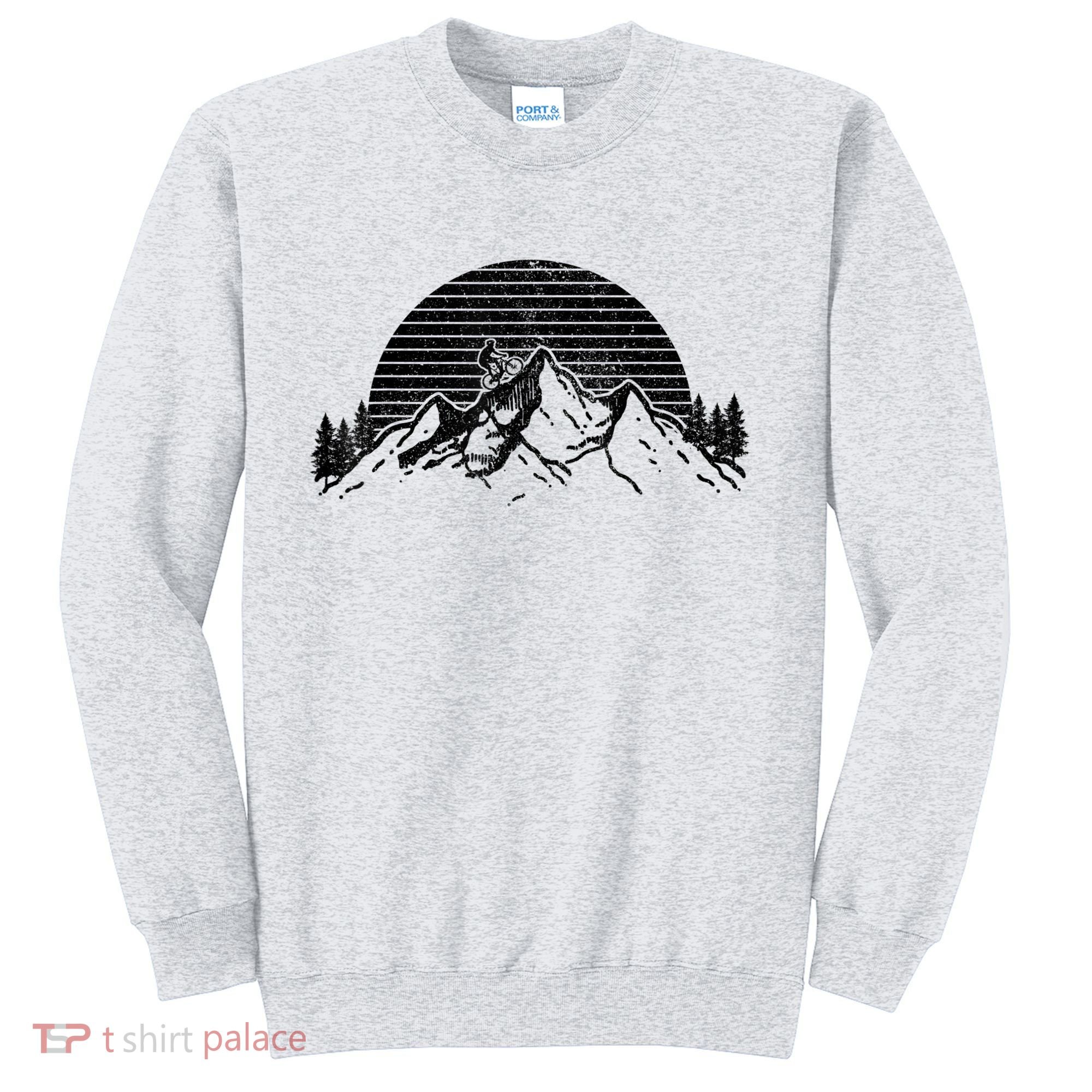 Mountain Bike MTB Bicycle Cycling Downhill Biking Gift Sweatshirt