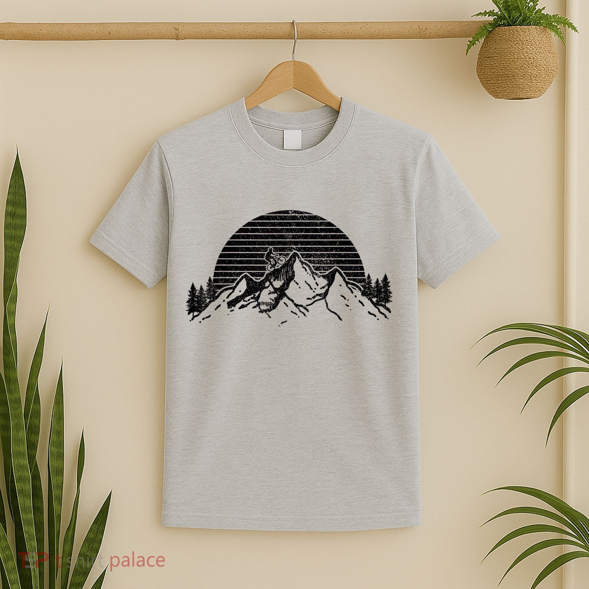 Mountain Bike MTB Bicycle Cycling Downhill Biking Gift T-Shirt