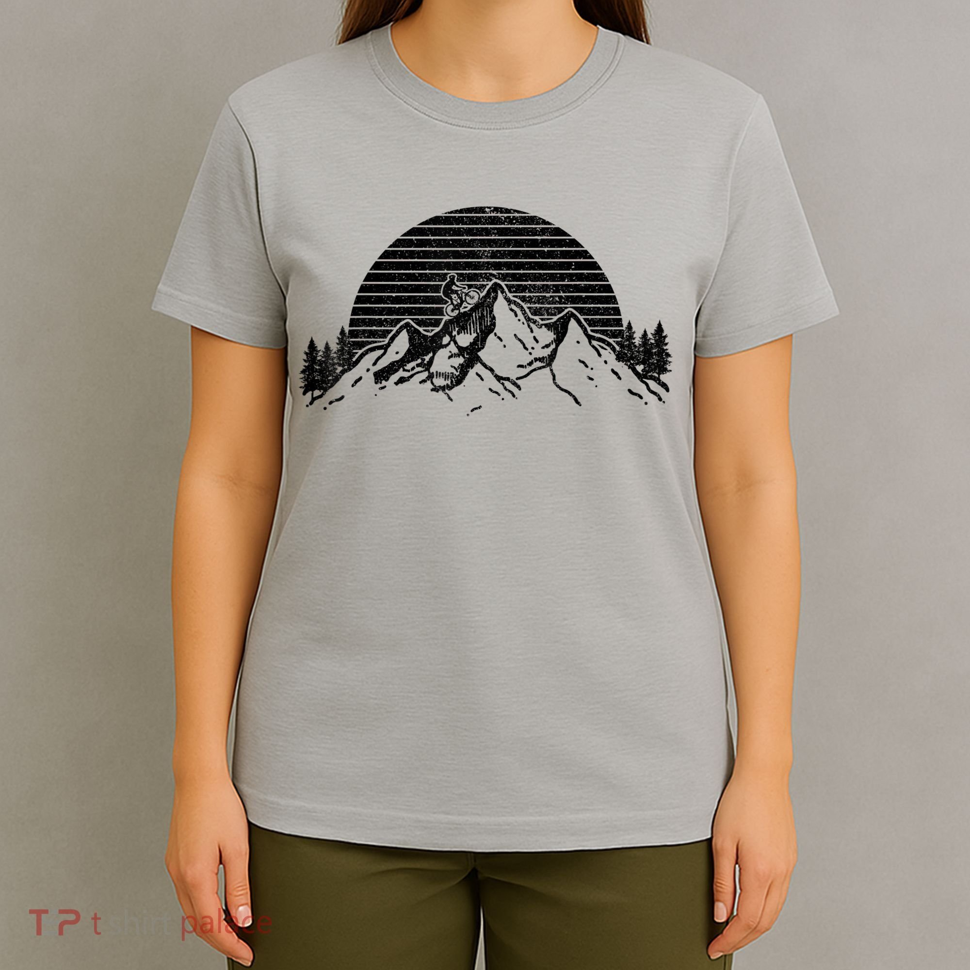 Mountain Bike MTB Bicycle Cycling Downhill Biking Gift T-Shirt