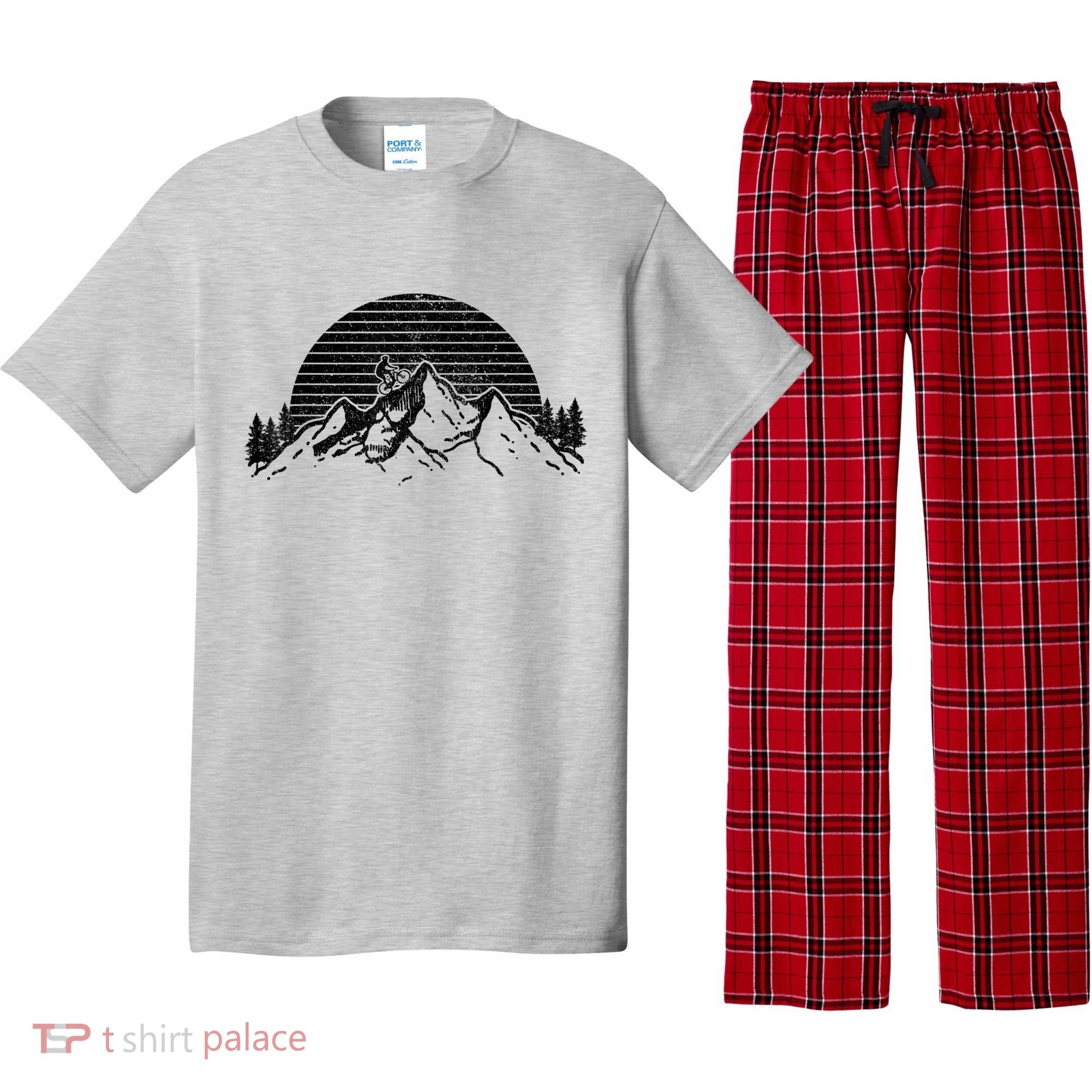 Mountain Bike MTB Bicycle Cycling Downhill Biking Gift Pajama Set