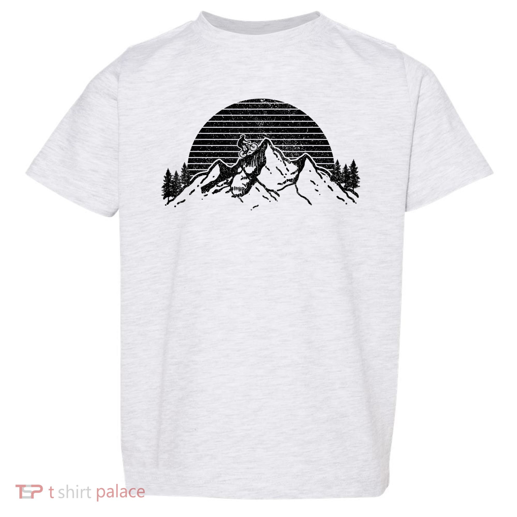 Mountain Bike MTB Bicycle Cycling Downhill Biking Gift Toddler T-Shirt