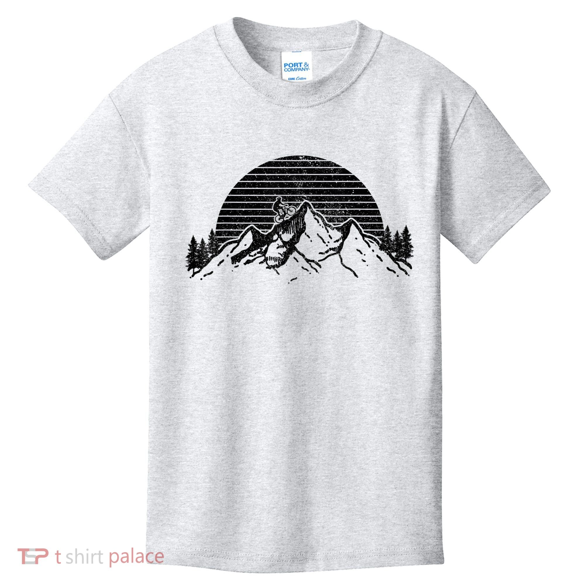 Mountain Bike MTB Bicycle Cycling Downhill Biking Gift Kids T-Shirt