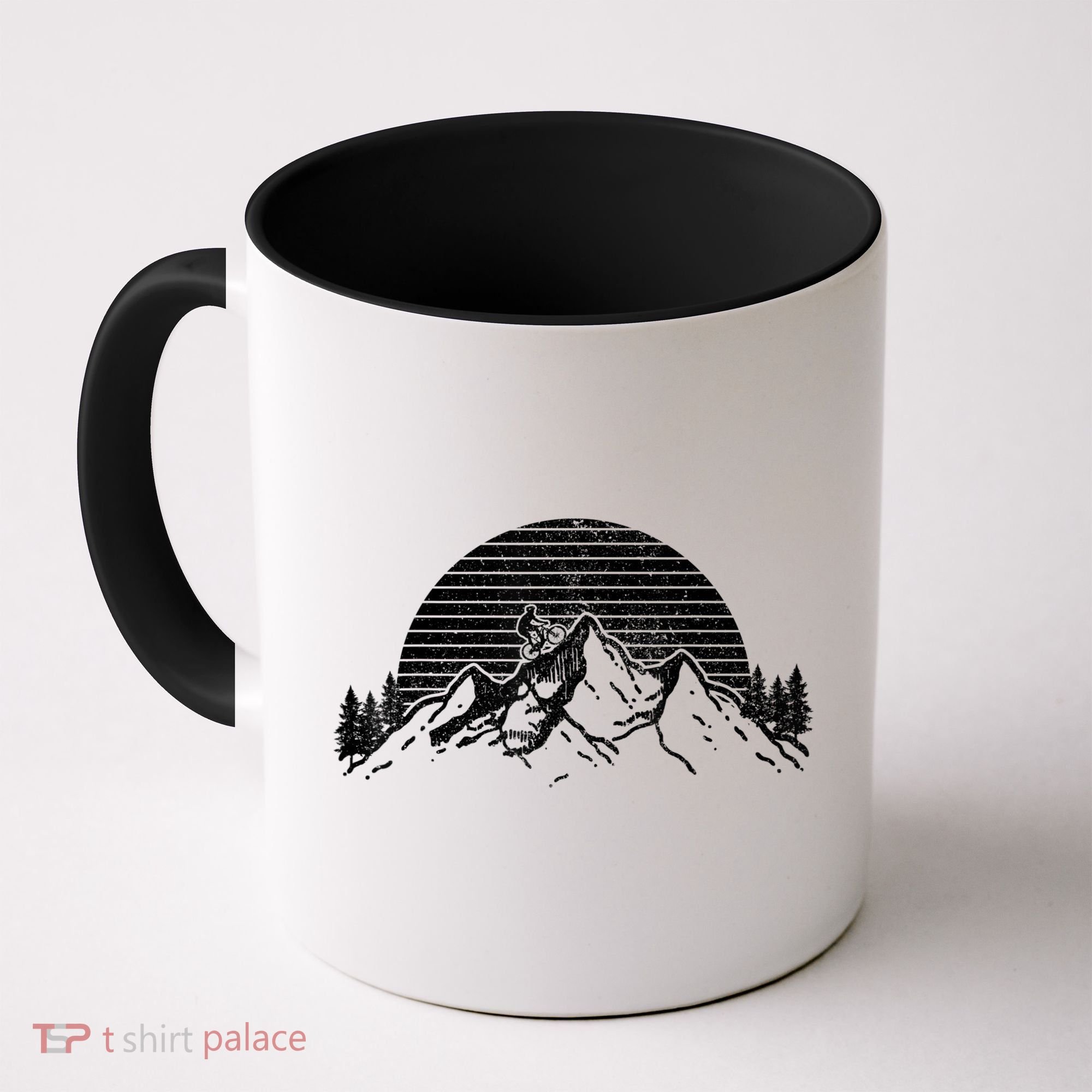 Mountain Bike MTB Bicycle Cycling Downhill Biking Gift Coffee Mug