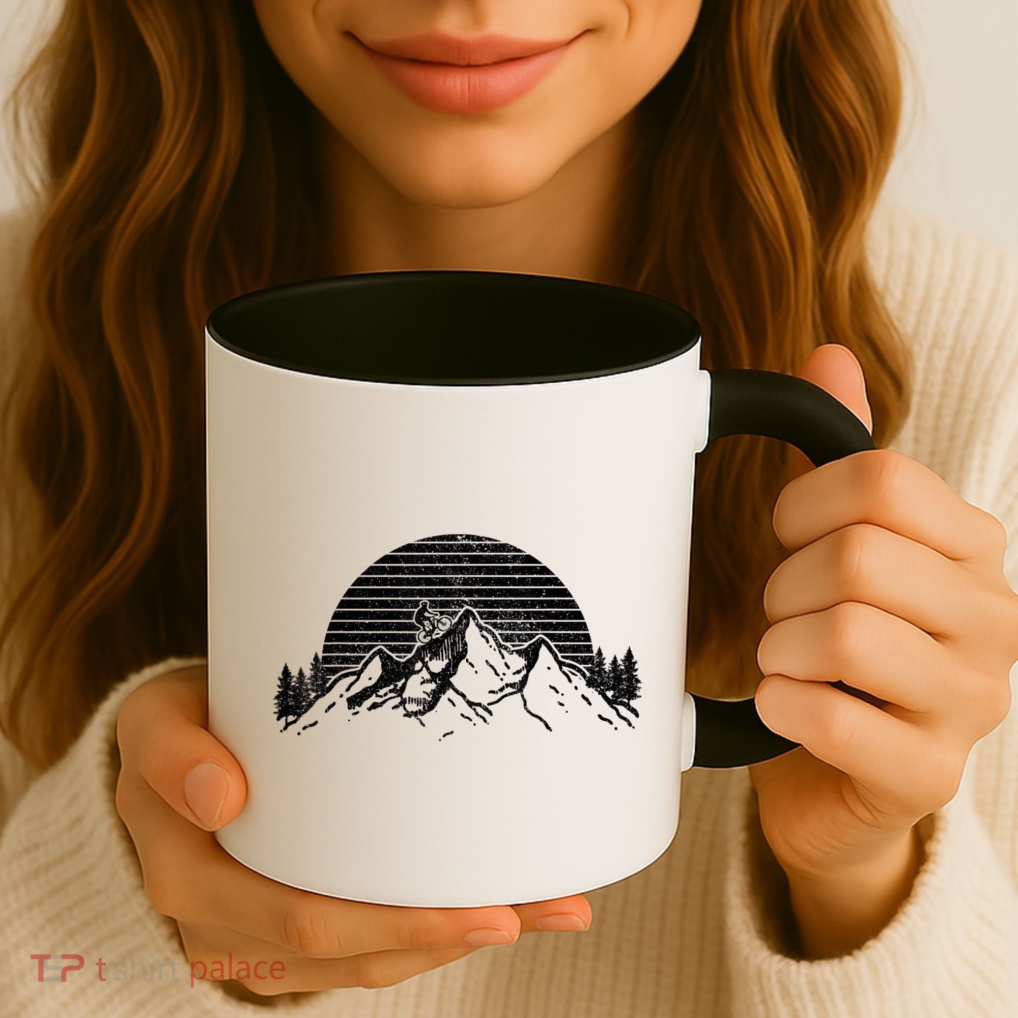Mountain Bike MTB Bicycle Cycling Downhill Biking Gift Coffee Mug