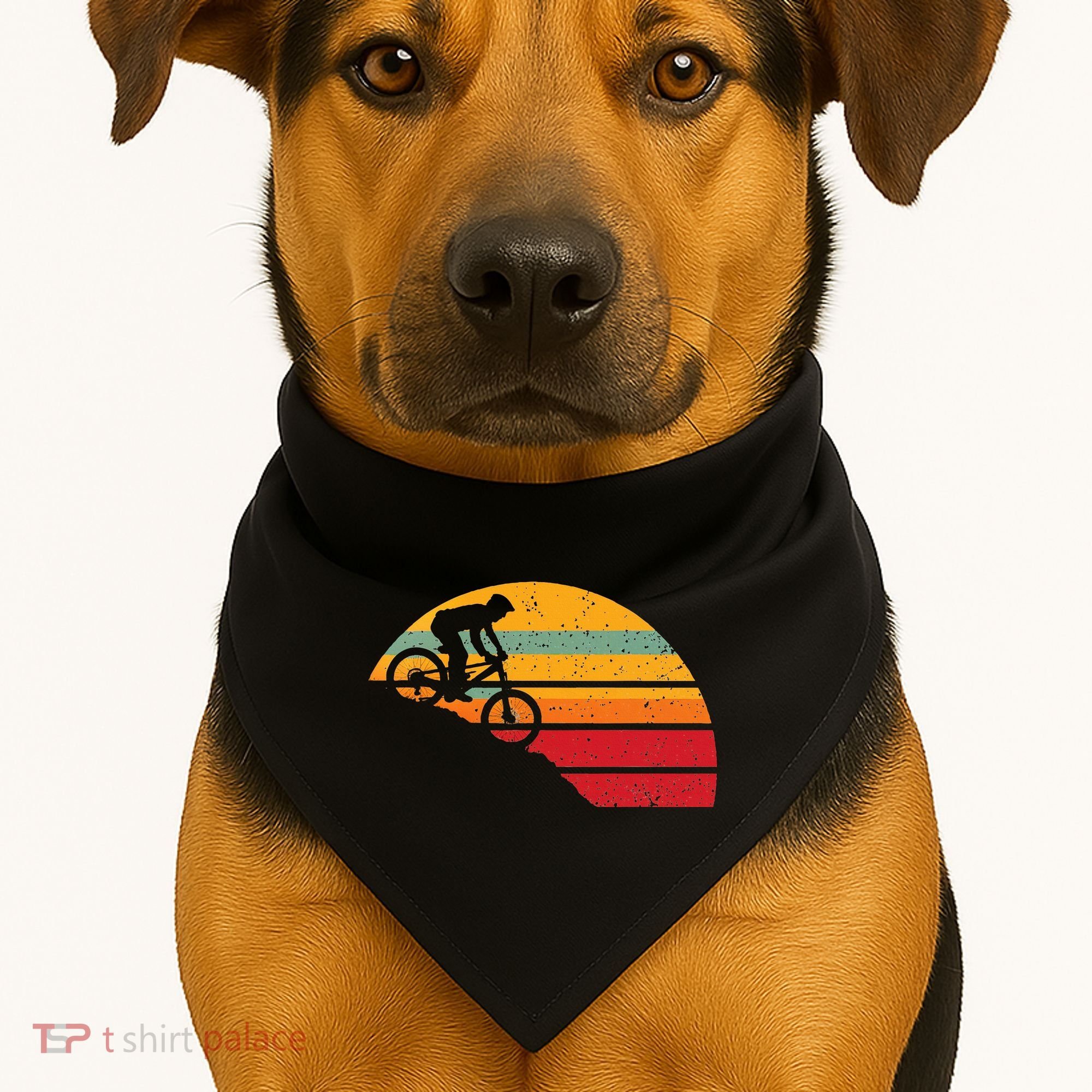 Mountain Biking USA-Made Doggie Bandana