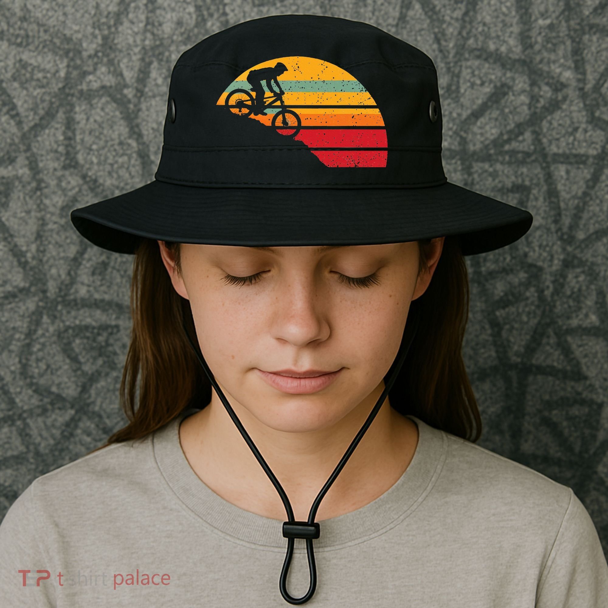 Mountain Biking Bucket Hat