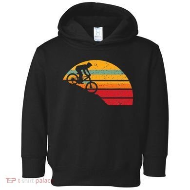 Mountain Biking Toddler Hoodie