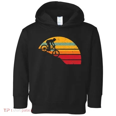Mountain Biking Toddler Hoodie