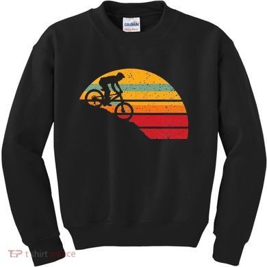 Mountain Biking Kids Sweatshirt