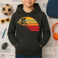 Mountain Biking Kids Hoodie thumb 2