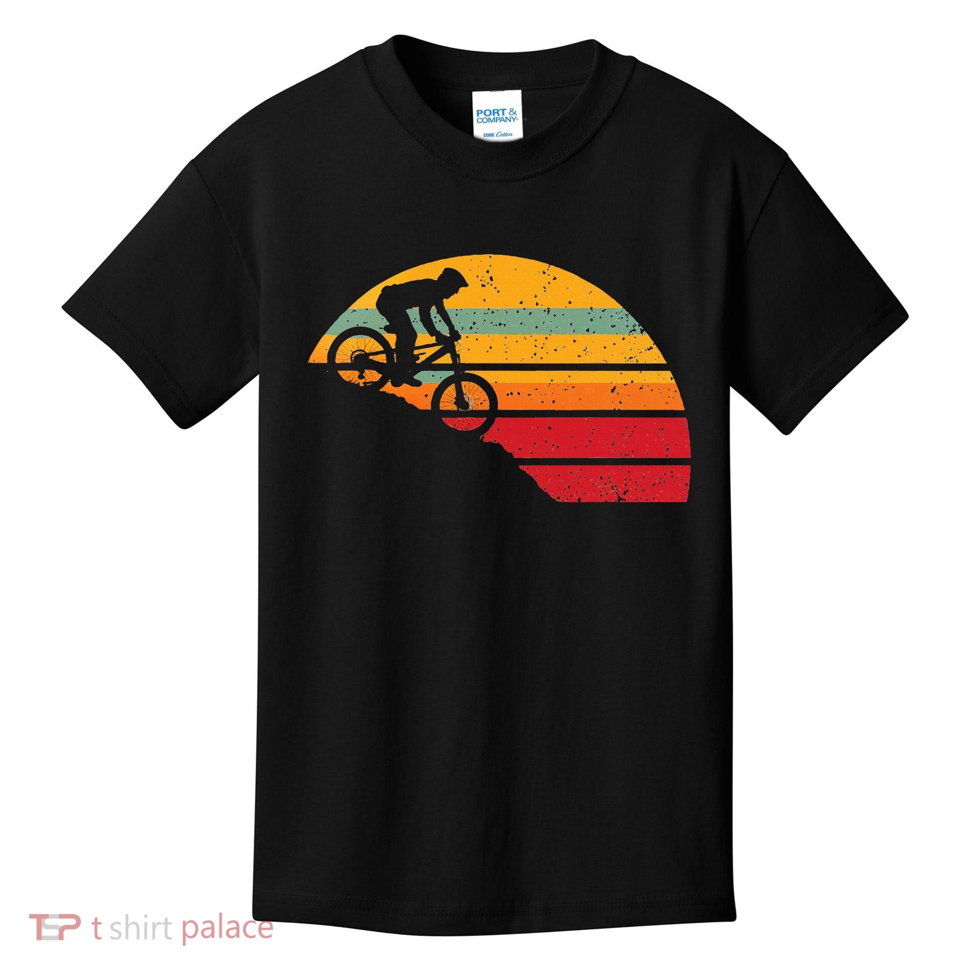 Mountain Biking Kids T-Shirt