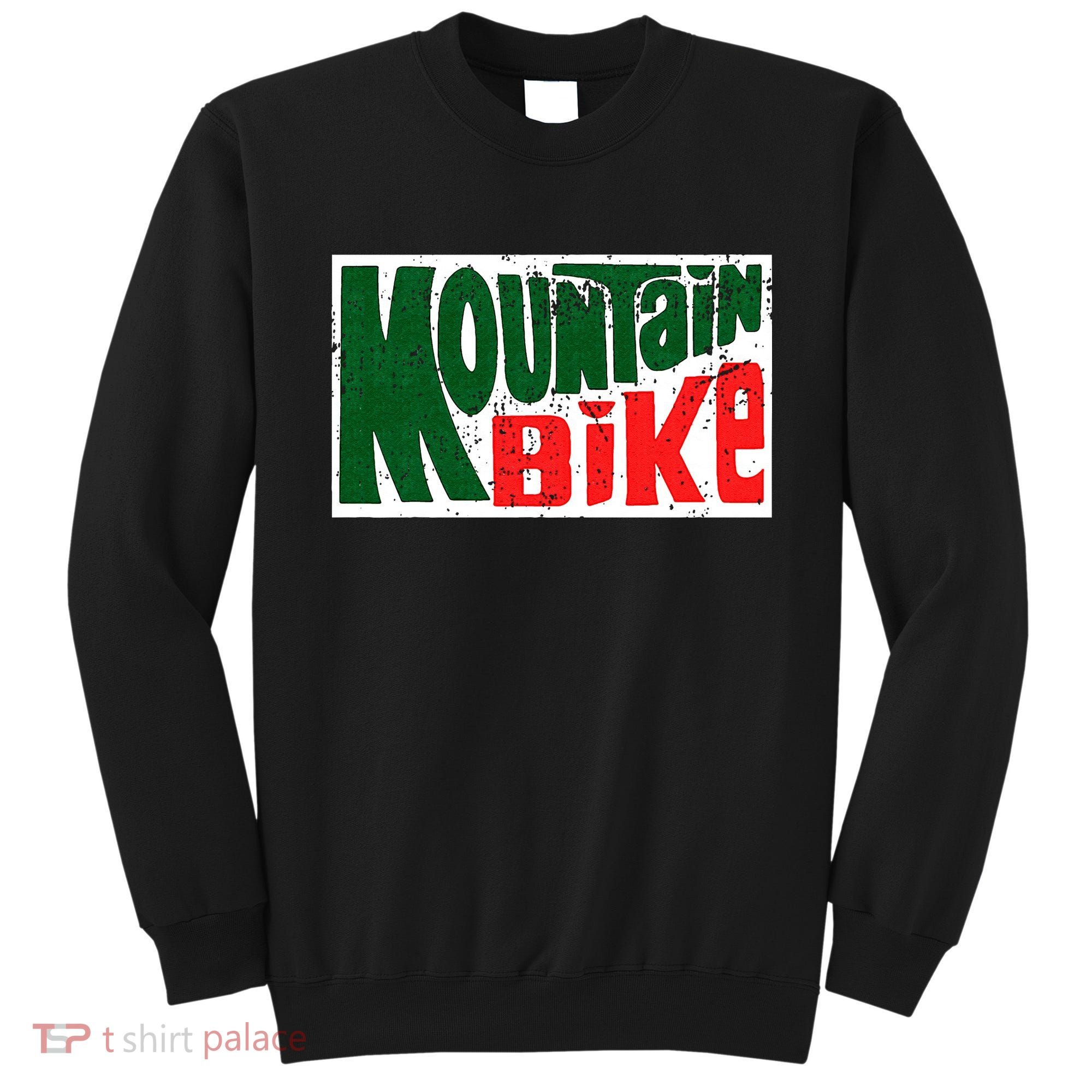 Mountain Bike Mtb Cycling Riding In Morning Dew Sweatshirt