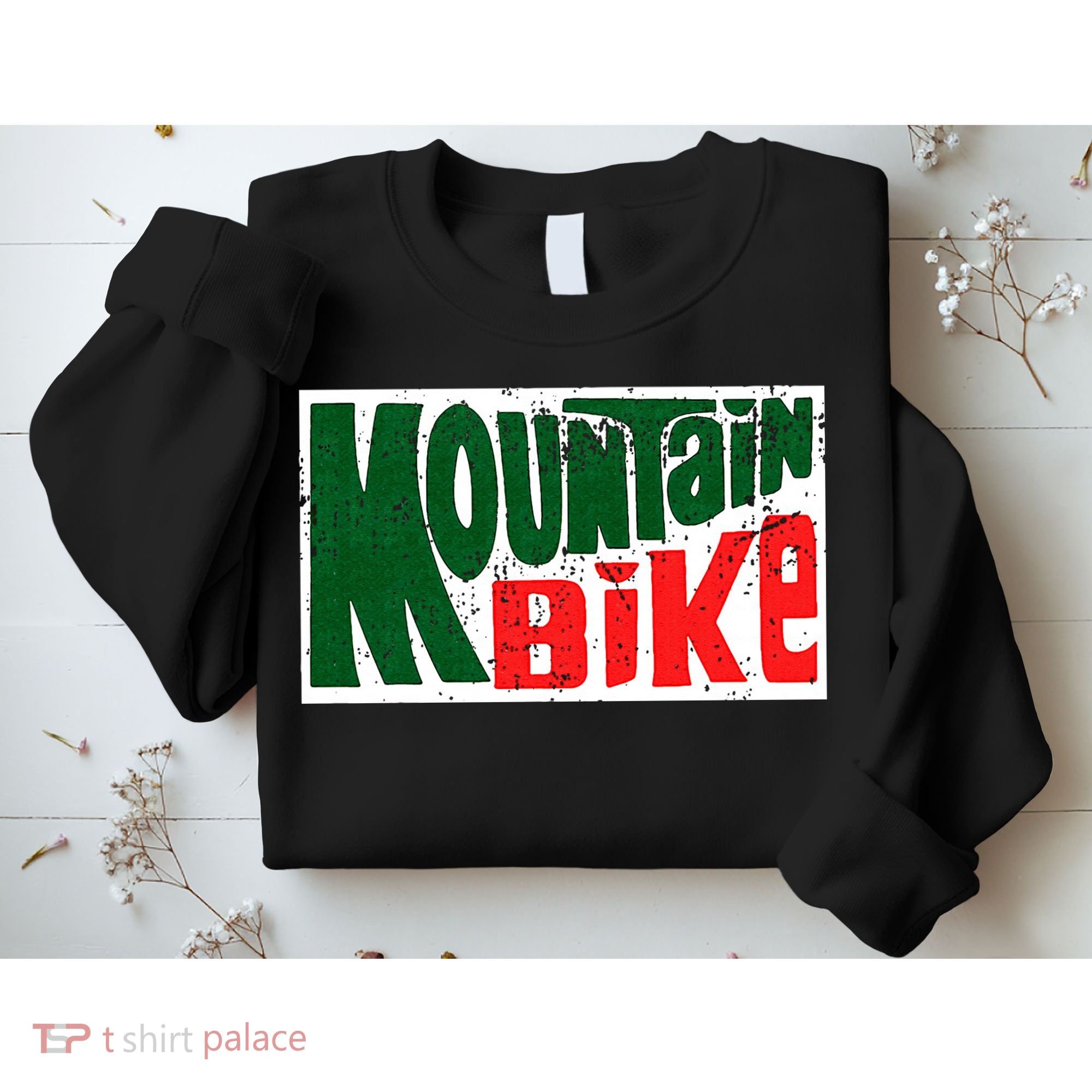Mountain Bike Mtb Cycling Riding In Morning Dew Sweatshirt