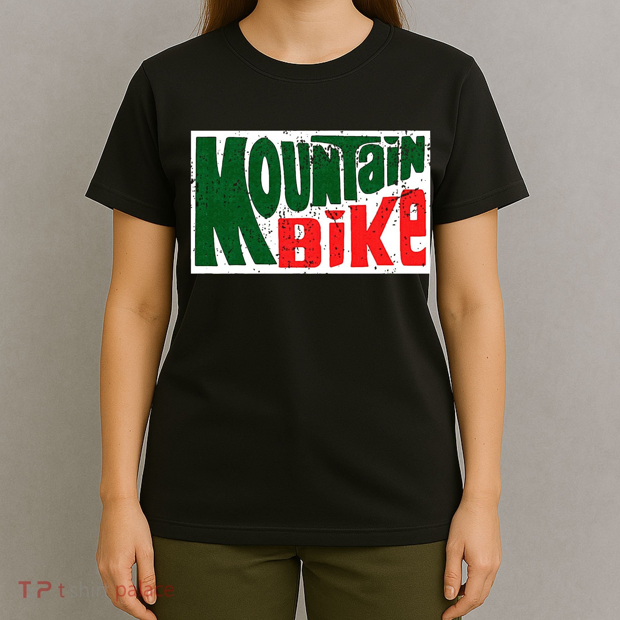 Mountain Bike Mtb Cycling Riding In Morning Dew T-Shirt