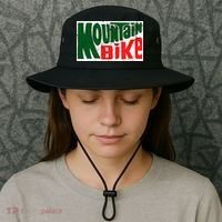 Mountain Bike Mtb Cycling Riding In Morning Dew Bucket Hat thumb 3