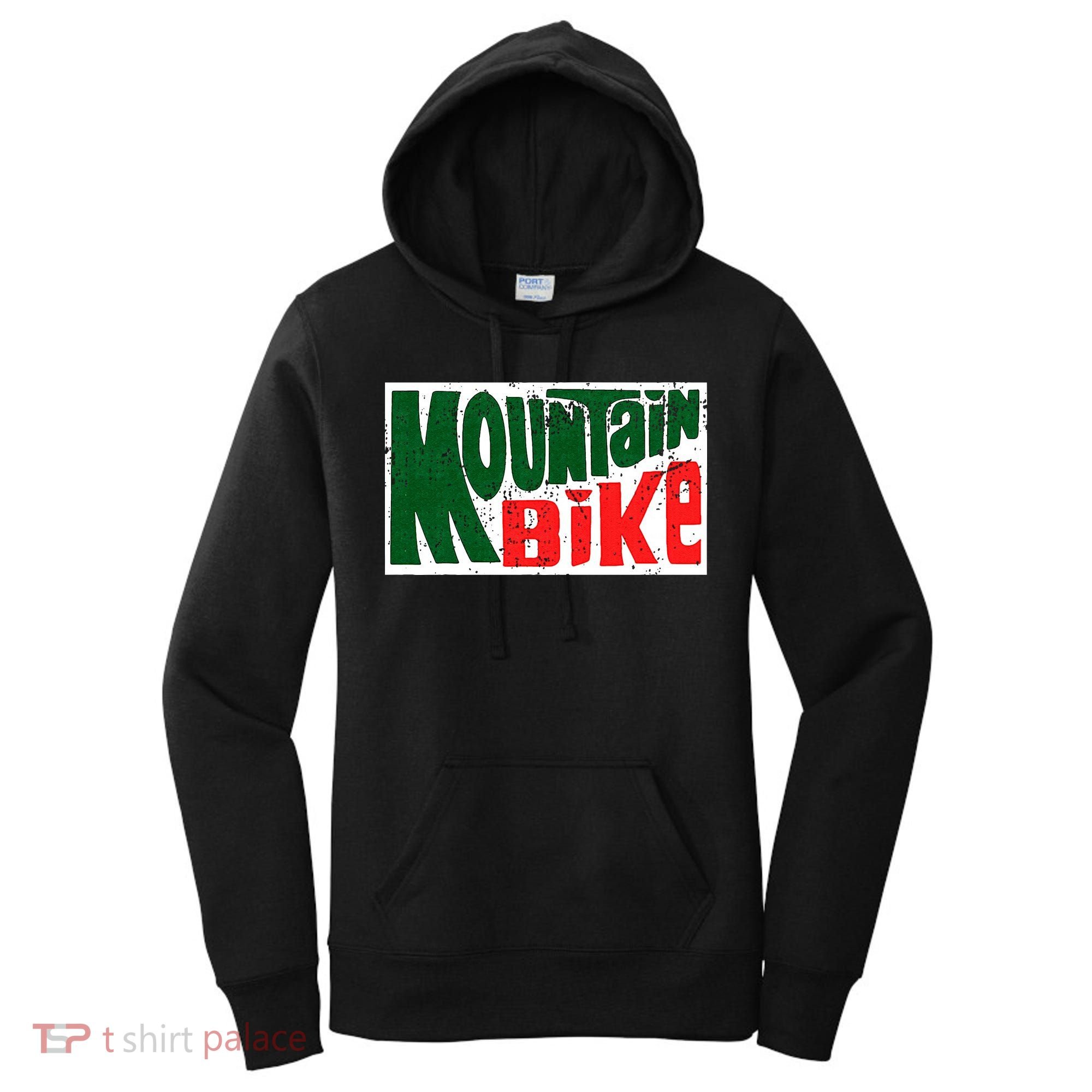Mountain Bike Mtb Cycling Riding In Morning Dew Women's Hoodie