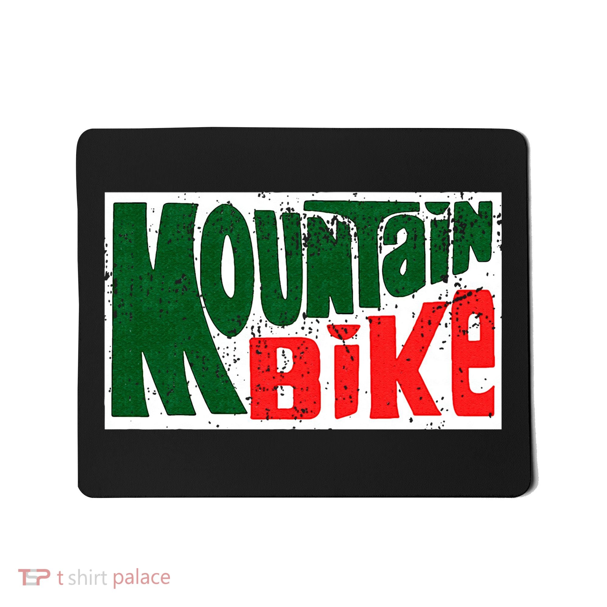 Mountain Bike Mtb Cycling Riding In Morning Dew Mousepad