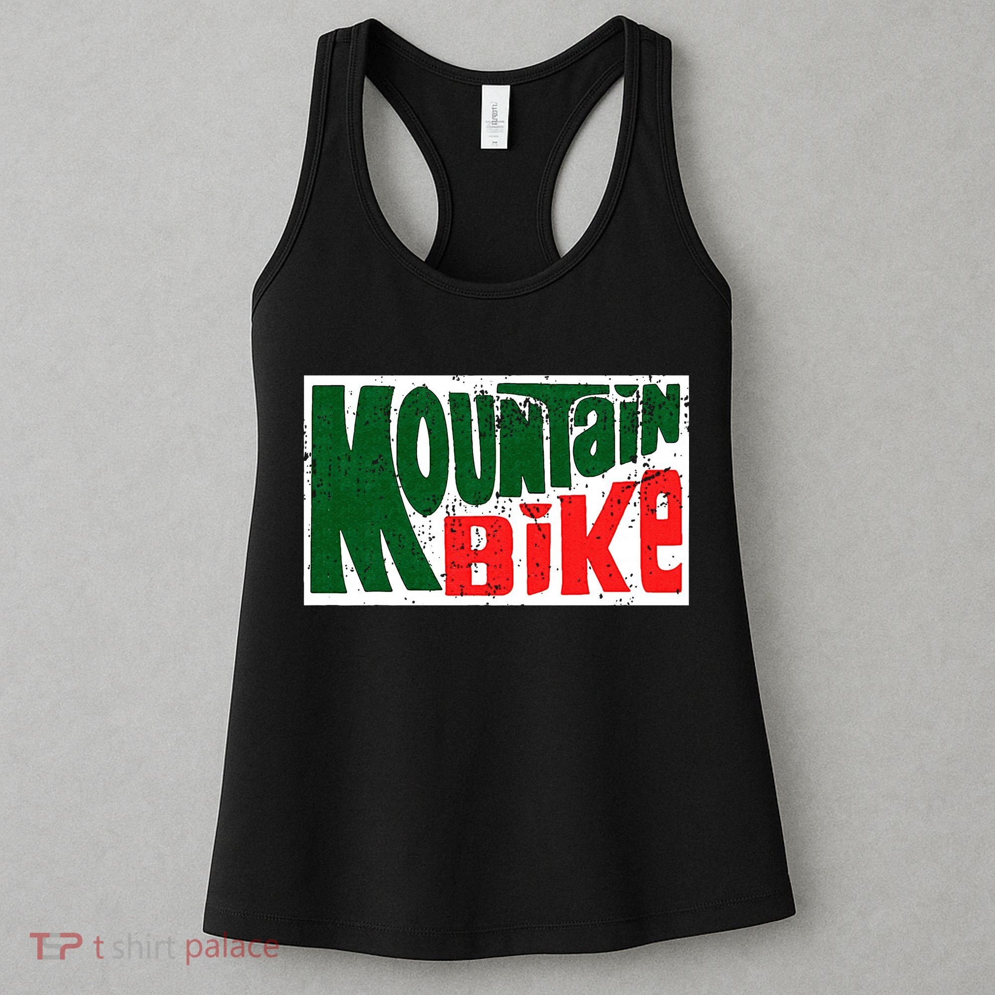 Mountain Bike Mtb Cycling Riding In Morning Dew Women's Tank Top