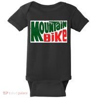 Mountain Bike Mtb Cycling Riding In Morning Dew Baby Bodysuit thumb 0