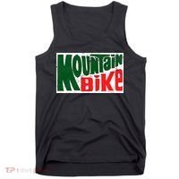 Mountain Bike Mtb Cycling Riding In Morning Dew Tank Top thumb 0