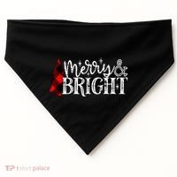 Merry & Bright USA-Made Doggie Bandana thumb 0