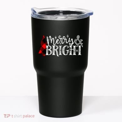 Merry & Bright Tumbler