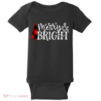 Merry & Bright Baby Bodysuit