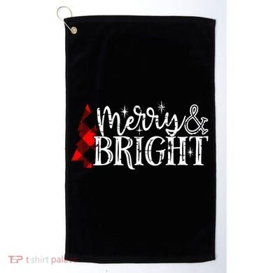Merry & Bright Golf Towel