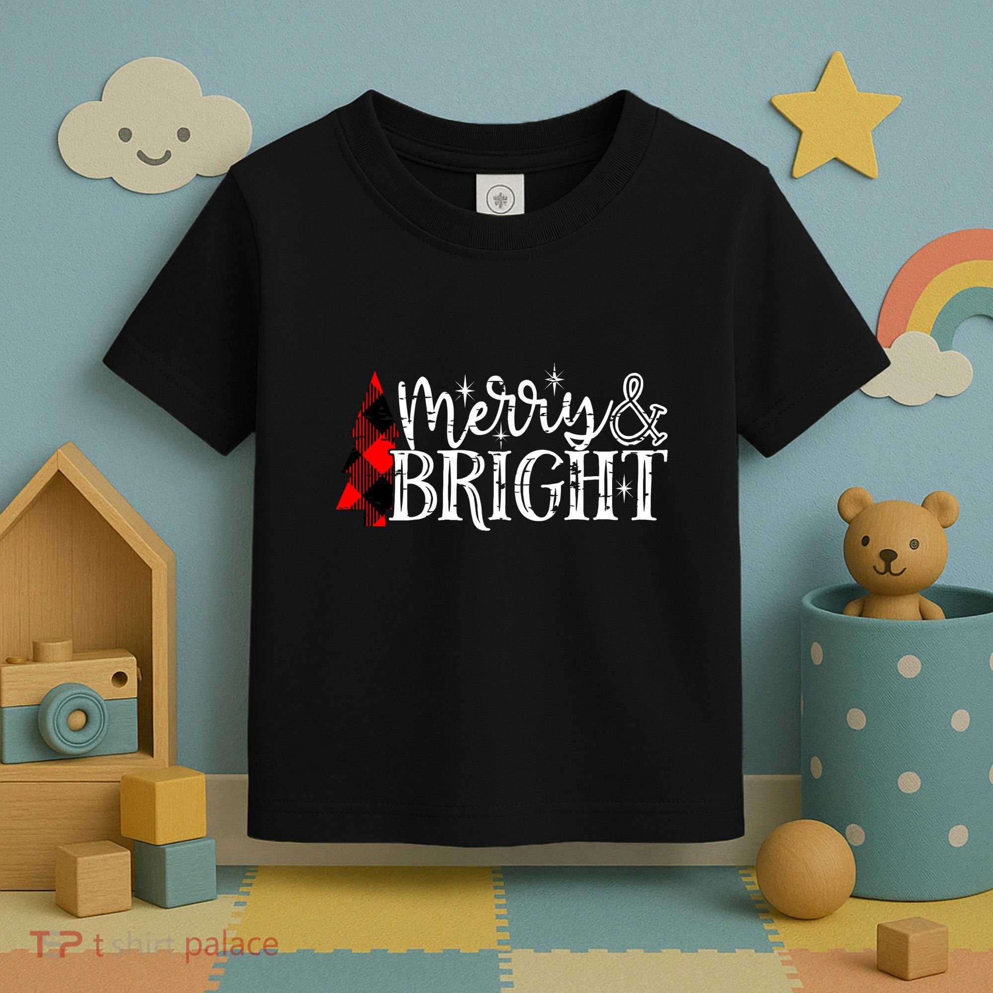 Merry & Bright Toddler T-Shirt