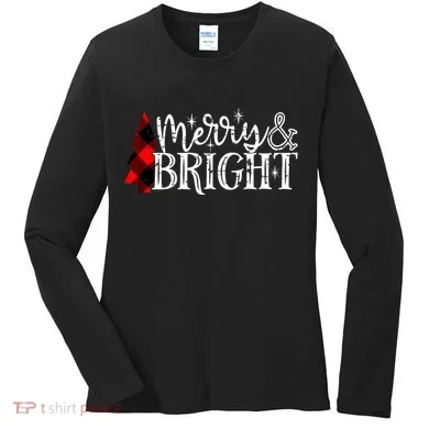 Merry & Bright Women's Long Sleeve Shirt