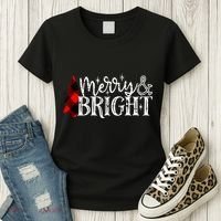 Merry & Bright Women's T-Shirt thumb 3