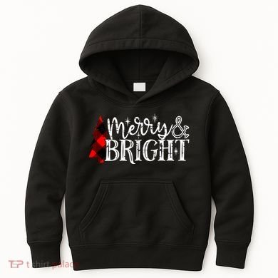 Merry & Bright Kids Hoodie