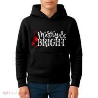 Merry & Bright Kids Hoodie thumb 4