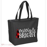 Merry & Bright Tote Bag thumb 2