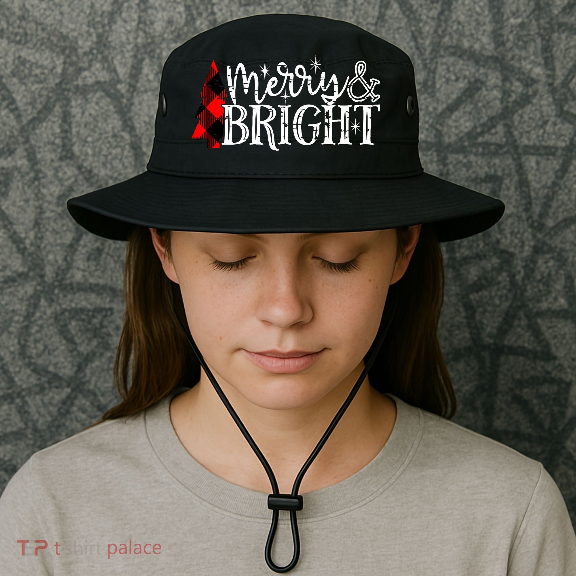 Merry & Bright Bucket Hat