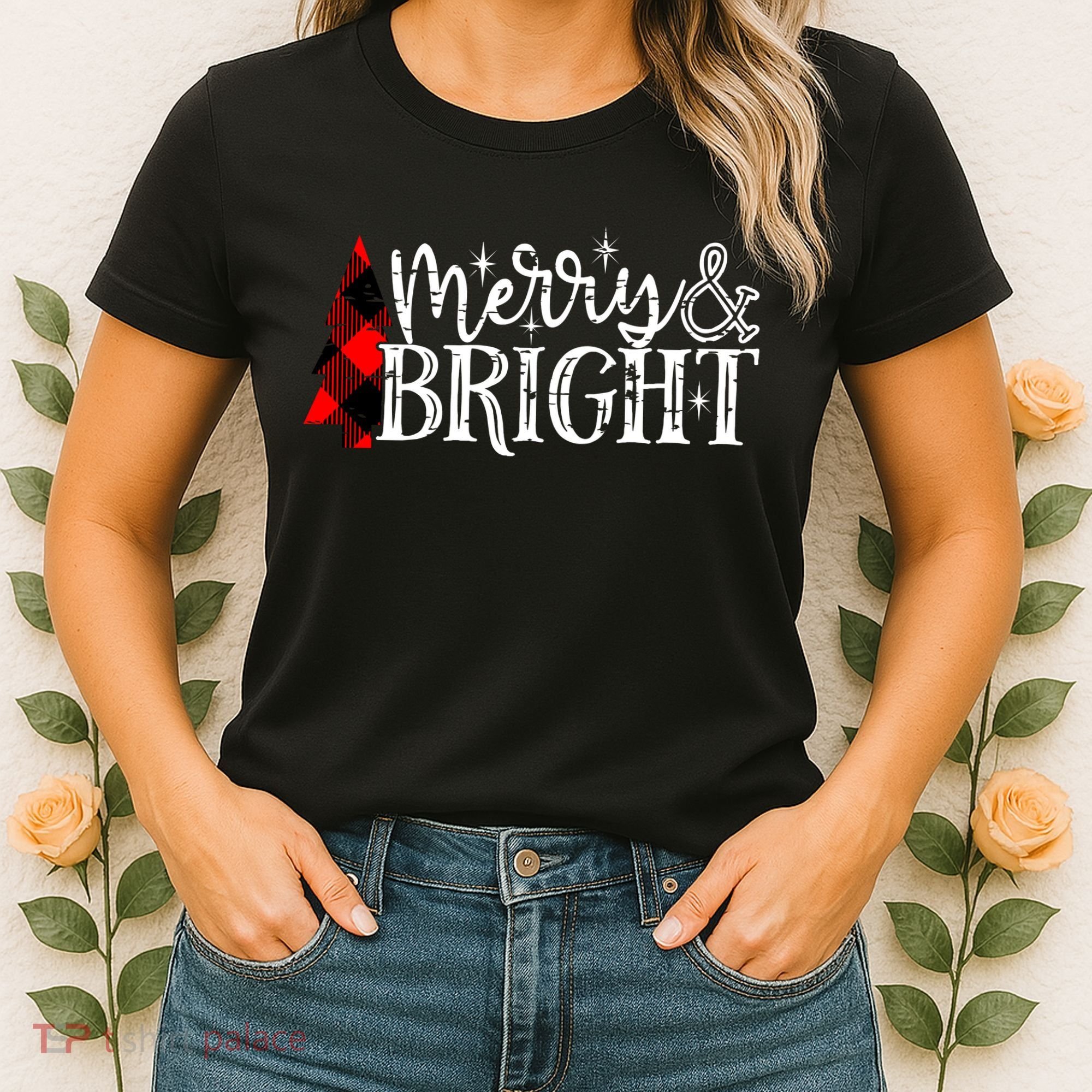 Merry & Bright Women's T-Shirt