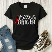 Merry & Bright Women's T-Shirt thumb 3