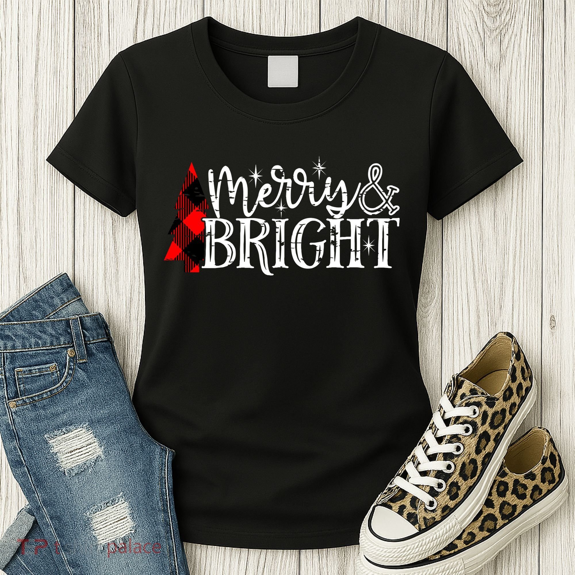 Merry & Bright Women's T-Shirt