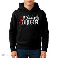 Merry & Bright Kids Hoodie thumb 4