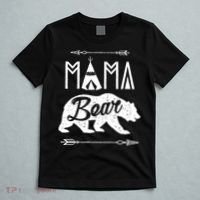 Mama Bear Mothers Day Family Matching Couple T-Shirt thumb 5