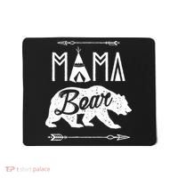 Mama Bear Mothers Day Family Matching Couple Mousepad thumb 0