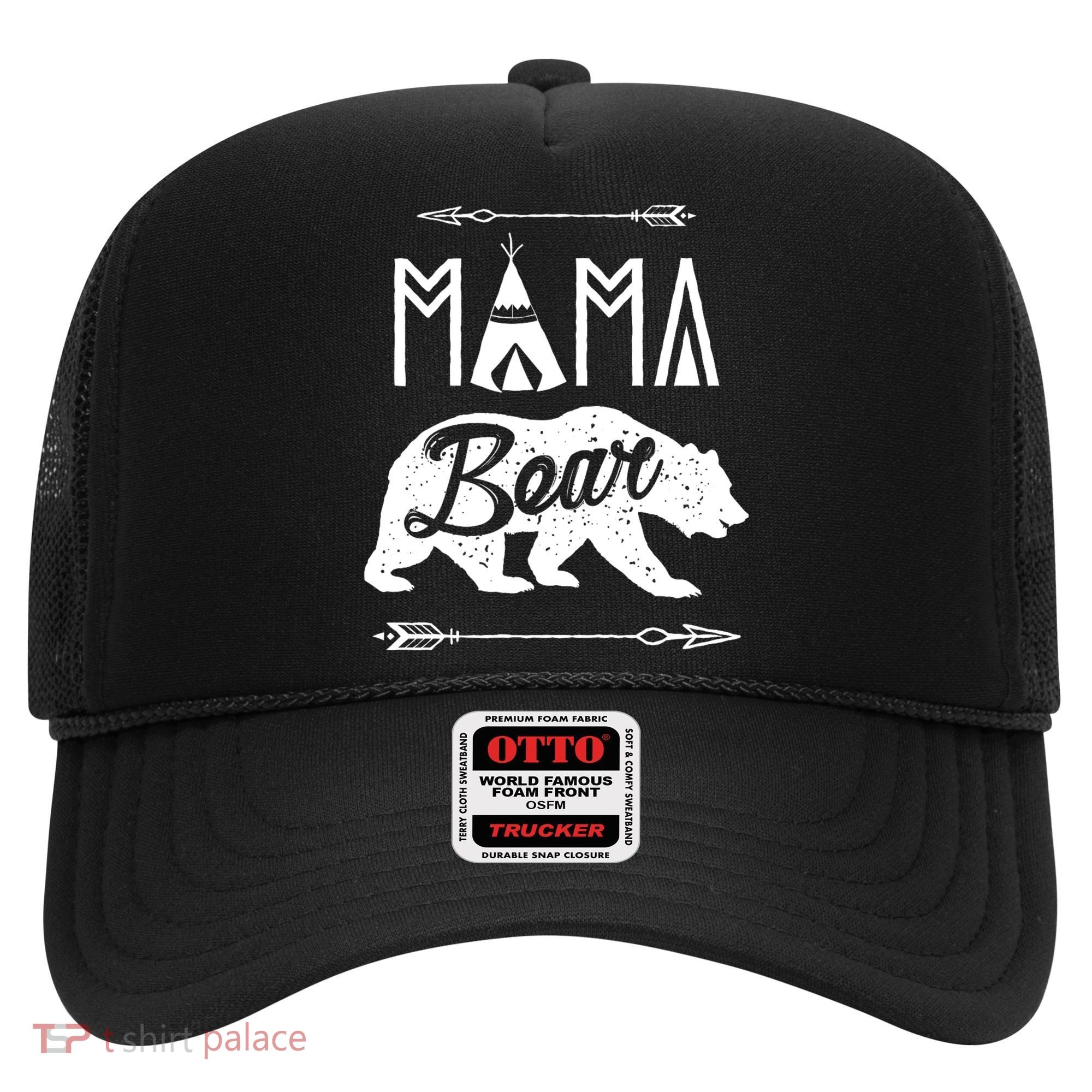 Mama Bear Mothers Day Family Matching Couple Hat