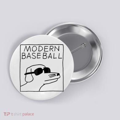 Modern Baseball Button
