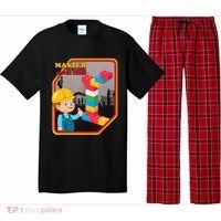 Master Builder Never Tired Construction Building Blocks Toy Pajama Set thumb 0