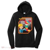 Master Builder Never Tired Construction Building Blocks Toy Women's Hoodie thumb 0