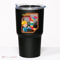 Master Builder Never Tired Construction Building Blocks Toy Tumbler thumb 0