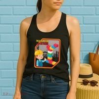 Master Builder Never Tired Construction Building Blocks Toy Women's Tank Top thumb 2