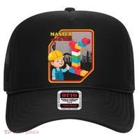 Master Builder Never Tired Construction Building Blocks Toy Hat thumb 0