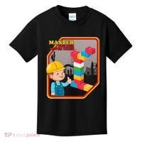 Master Builder Never Tired Construction Building Blocks Toy Kids T-Shirt thumb 0